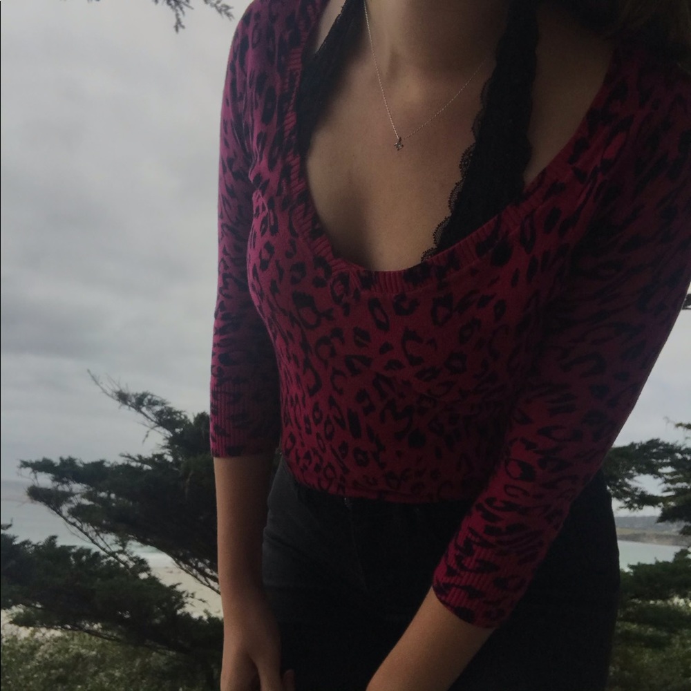 Pink Cheetah Top | 5 for 25